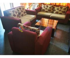 Used Sofa Set With Table For Sale