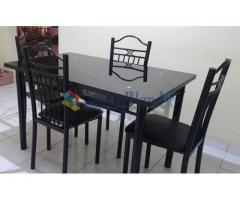 Steel Dining Set ROMAN- 04 seater